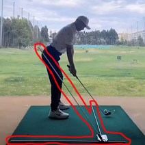 골프스윙궤도 스윙패스 플레인 연습도구 스윙트렉커