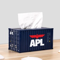 두루마리휴지케이스 도커 배송 컨테이너 모델 티슈 박스 데스크탑 종이 홀더 수납 냅킨 케이스 정리 특수, 한개옵션1, 23 APL Tissue Box