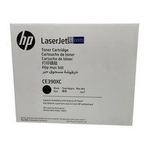 HP Laserjet Enterprise 600 M602x 정품토너 대용량 검정 24000매 (CE390XC), 1개
