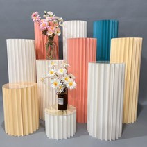 장식품 디스플레이 방송 플로어 스탠드 쇼윈도 옷가게 가판대 진열창 행사매대 매장 진열대, M. 지름 30cm 높이 80cm