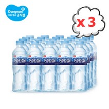 동원샘물 생수 500ml 60병 쉬링크포장