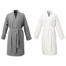 이케아 로콘 목욕가운 화이트 S/M 203.919.22, 색상:화이트 S/M_203.919.22