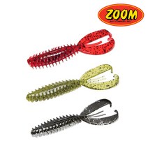 줌웜 ZOOM 제트크로우 주니어 JR 배스웜 배스 배스루어, 130-371