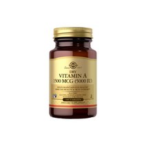 솔가 드라이 비타민 A 1500mcg (5000IU) 100태블릿 Solgar Dry Vitamin A 100ct 눈건강 비건