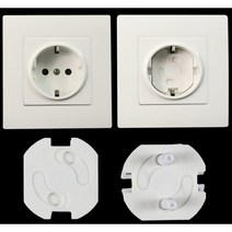 콘센트 플러그 커버 가리개 덮개 화장실 스위치 보호, 1개