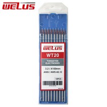 WELUS 텅스텐봉 WT20 토륨타입, 1통, WT20-4.0