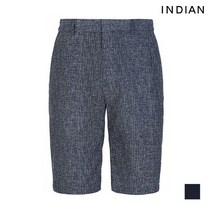 [INDIAN] 사이드 밴드 멜란지 메쉬 하프 팬츠_MITDSVM4321