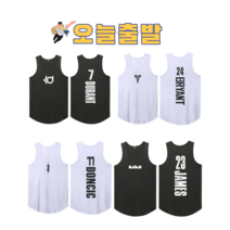 [국내 배송] 조던 커리 브라이언트 돈치치 듀란트 나시 유니폼 농구 민소매 머슬탑 잠옷 머슬 웨어 조끼