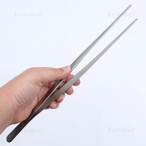 국산 스텐 요리 핀셋집게 고기 라면 바베큐 튀김 천뚱, 라인, 1개