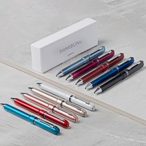 제브라 샤보 누 SHARBO NU 회전식 멀티펜 0.5mm/0.7mm, 0.7mm 블루 그레이