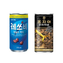 캔커피 반반세트 레쓰비 조지아 175ml 2종 30캔, 단품, 단품