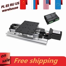 가이드 서보 모터 액츄에이터 CNC 슬라이딩 테이블 Z 축 스테이지 이동 길이 100-600mm SBR16 선형 SFU1605 1610 볼 스크류 Nema23 425 ojin 스, [01] Effective Stroke 100, [01] SFU1605