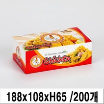 치킨박스 뉴[중]박스 [레드형] 200매