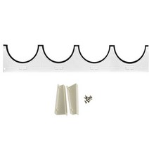 -[안전몰] WS/ 철재안전모걸이대-4구, 4구 낱개[1개]