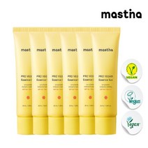 [공식판매처] 매스티나 프로 비건 에센스 선 50ml, 6개