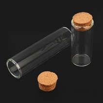 일자 코르크유리병 코르크마개 병, 120mm, 기본