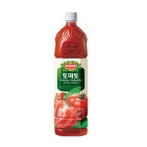 칠성 탕비실 손님대접 가족간식 델몬트 토마토 주스 과즙음료 과일주스 생과일 1.5L 6개, 7세트