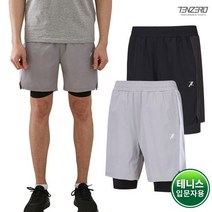 [텐제로] 입문자 테니스복 올라운드 남자 5부 우븐반바지레깅스 TENU2152MT