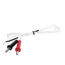 TP-01A K- 타입 와이어 온도 테스트 열전대 센서 프로브 100cm, 하얀색