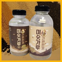 미숫가루 아침대용식 간편식 식사대용 쉐이크 선식 물만넣고 끝 띵작상점, 500ml, 6개