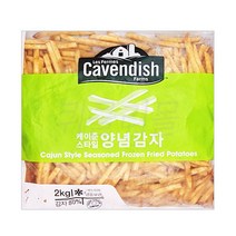 카벤디쉬 케이준감자 2kg 양념 감자튀김, 1개