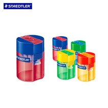 스테들러/연필깎이 2홀 512 006/색상랜덤발송