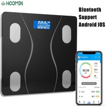 몸무게측정기 체성분분석기 체지방분석기 몸무게체중계Digital Bathroom scales BMI Body Composition Anal, 한개옵션0, 한개옵션1
