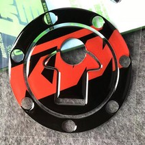 18인치 휠 자동차 KTM 125 EXC 18 인치 및 21 휠 스트립 오토바이 타이어 스티커 자동차 반사 림 테이프, 02 for Tank Oil Cap