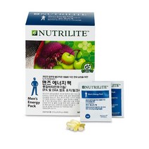 암웨이 뉴트리라이트 맨즈 에너지 팩 5.25g x 60포 남성건강 종합영양제세트