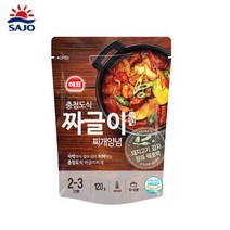 베스트식품 해표 맛집 충청도식 짜글이찌개 양념 120g x12개, 단품