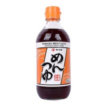 야마끼 멘쯔유 500ml, 없음, 상세설명 참조