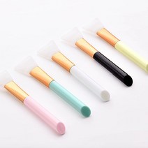 서후네 [3개] 소프트 실리콘 팩브러쉬 피부미용 스파츌라 주걱, 블랙, 3개