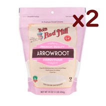 밥스레드밀 서양 칡 전분 가루 글루텐프리 454g x2봉, 2개