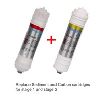 RO 버디 시스템 역삼투 순수 물 기계 수족관 해양 산호초 어항용 3, 03 Stage1 2 Cartridges_03 200G