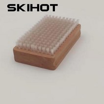 스노우 보드 왁싱 왁스 스키 다리미 스키핫 나일론 브러시