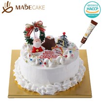 크리스마스 (2호) 케이크 만들기 세트 -(지정일요청시 배송메모에 휴대폰번호 작성) 키트 DIY 생일, 크리스마스 (2호) 다크펜
