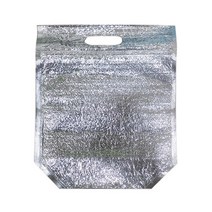 손잡이 은박보냉팩 중 25x23cm 25장 보냉지퍼백 보냉가방, 단품