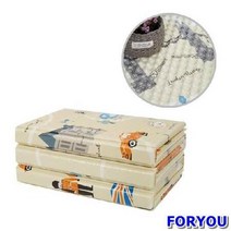 ForU967 캠핑매트 3단 중형 런던베이지 돗자리 매트 두꺼운캠핑매트 캠핑돗자리, 상세 설명 참조, 단일상품:AMADA캠핑매트3단중형런던베이지