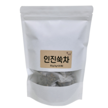 간편하게 마시는 인진쑥차티백 80g (4g*20개) 사철쑥 인진쑥, 80g (4g*20)