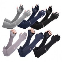 손가락 반장갑 자외선차단 팔토시 쿨토시 자전거 퀵 오토바이 운전 야외활동[예인예가]