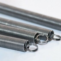 스트럿 바 1pcs 300mm 이중 후크 장력 스프링 스핑 강철 확장 와이어 직경 0.3-0.8mm 외경 3-10mm, 15 0.8 x 10 x 300mm