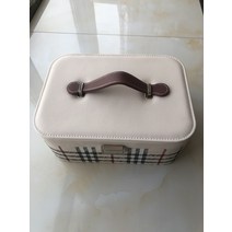 주얼리 박스 액세서리 수납 케이스 클러치 더블 유러피언 프린세스 핸드 케이스 가죽 반지 귀, 09.카키쌀