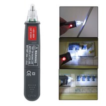 검전기펜비접촉 전압 검출기 펜 LED 전기 AC 회로 공구 전류전압측정 표시기, 한개옵션0