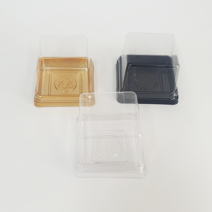 화과자 1구 케이스 100개, 투명