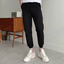 [당일출고] 투체인지 남녀공용 빅사이즈 여름 밴딩 바지 아이스 냉장고 쿨 조거 팬츠 ~3XL