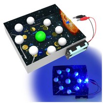 ▒고질라몰▒사이언스팜 LED 달의 위상 변화 관찰 박스 과학도구 만들기도구 만들기재료 학습도구 과학놀이▷ＧОÐＺｉĿŁА몰, ☆ㄳ ㄳ