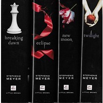 Twilight 트와일라잇 4 Book Set - 트와일라잇 New Moon Eclipse 이클립스 & Breaking Dawn (Twilight Saga) [Unknown B
