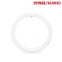 금호전기 써크라인 원형 형광등 형광 램프 단파장 FCL 32W, 주광색(흰색빛), 번개표써크라인FCL32SD