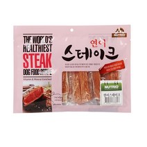 결석예방 강아지 간식 연어 슬라이스 2개 반려견간식육포 동물건조간식 강냥이져키 펫육포간식 노견져키, 300g