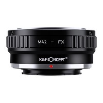 가성비 좋은 K& F Concept M42 렌즈-후지 X 마운트 어댑터-M42 X-시리즈 FX 미러리스 카메라, 한개옵션0
